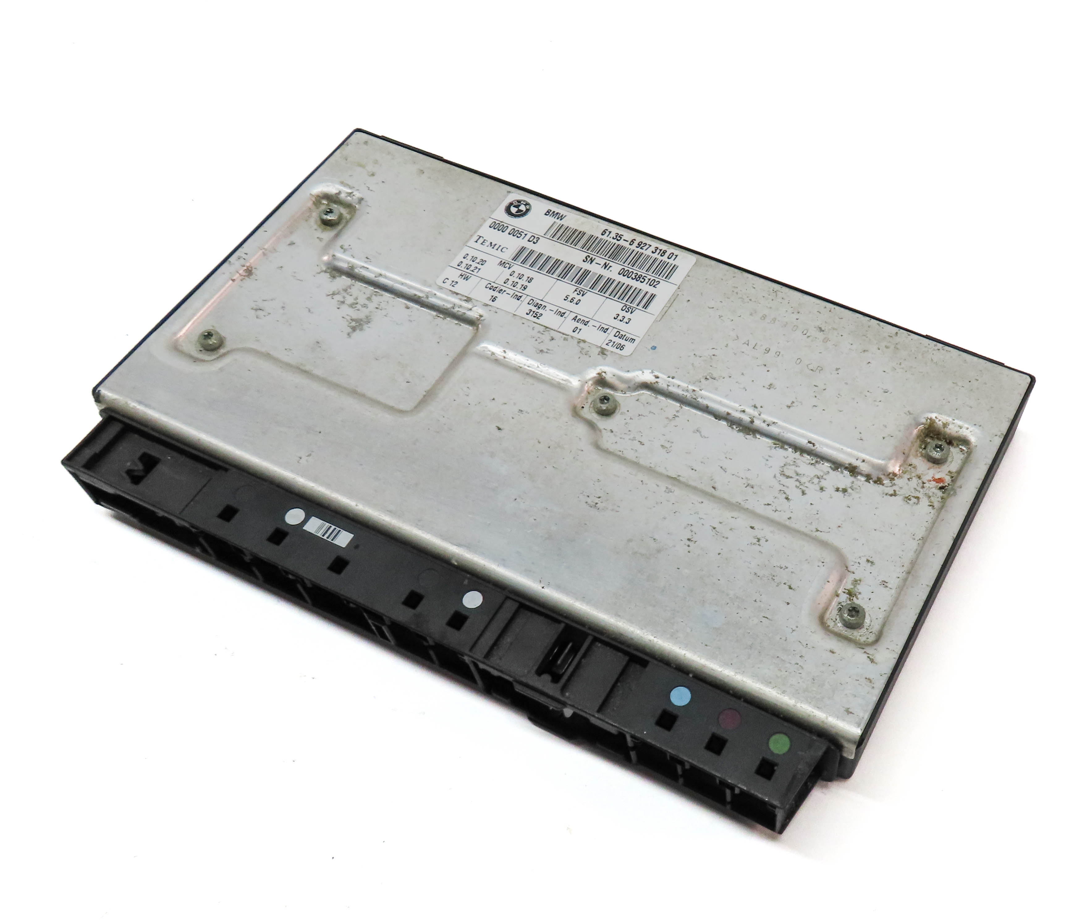 2007 BMW 550I (E60) FRONT LEFT DRIVER SEAT CONTROL MODULE — exact item pictured